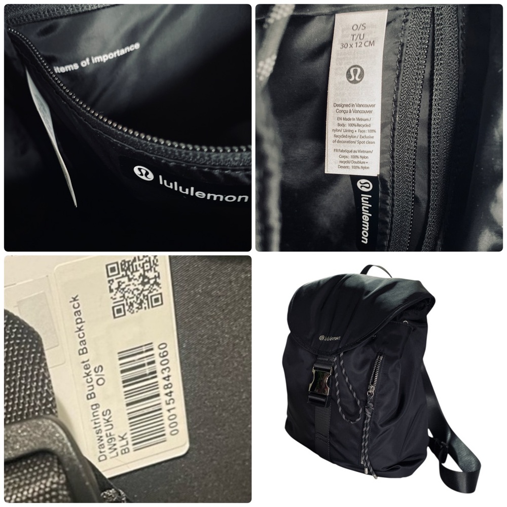 Lululemon Drawstring Bucket Backpack 10l - Nwot - image 8